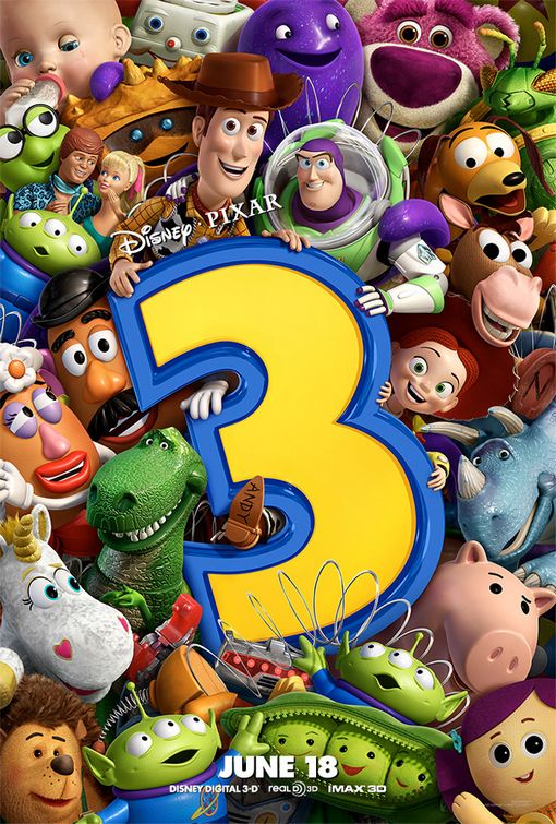 toy story three poster Movie poster that does not look the same