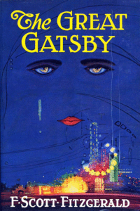 the great gatsby book cover design