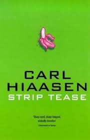 Strip tease book cover design by Carl Hiaasen