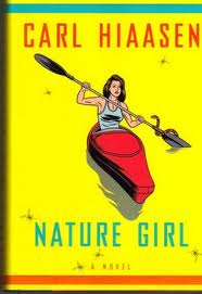 Nature Girl book cover design by Carl Hiaasen