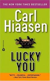 Lucky You book cover design by Carl Hiaasen