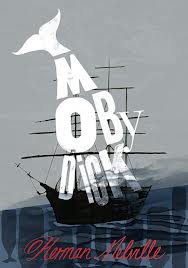 Moby Dick book cover design