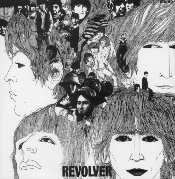 The Beatles Album Cover Art for revolver