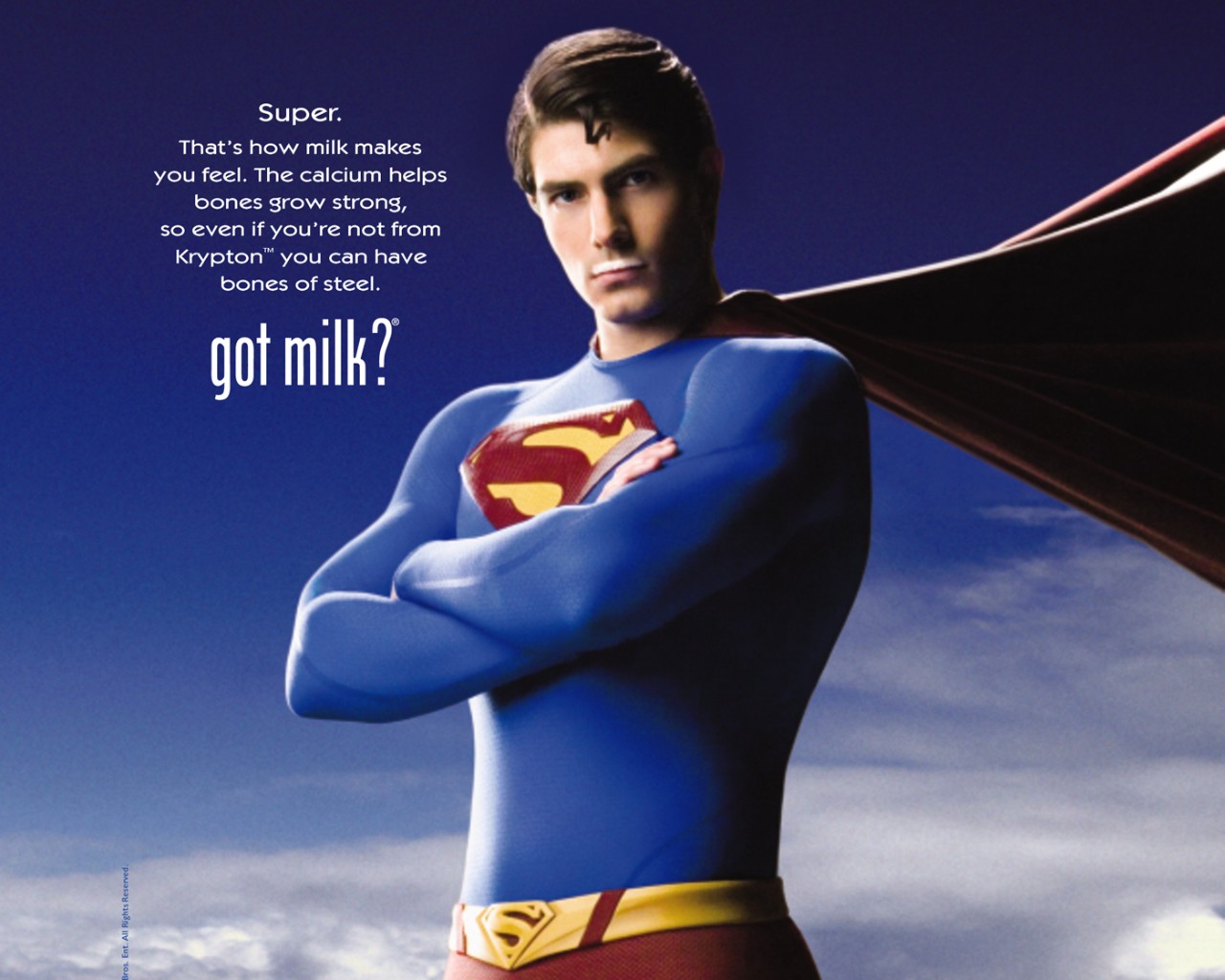 Got milk ad with A Sticky Tagline