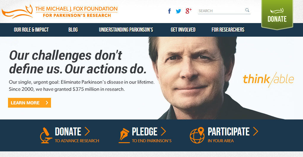 Michael J Fox Foundation