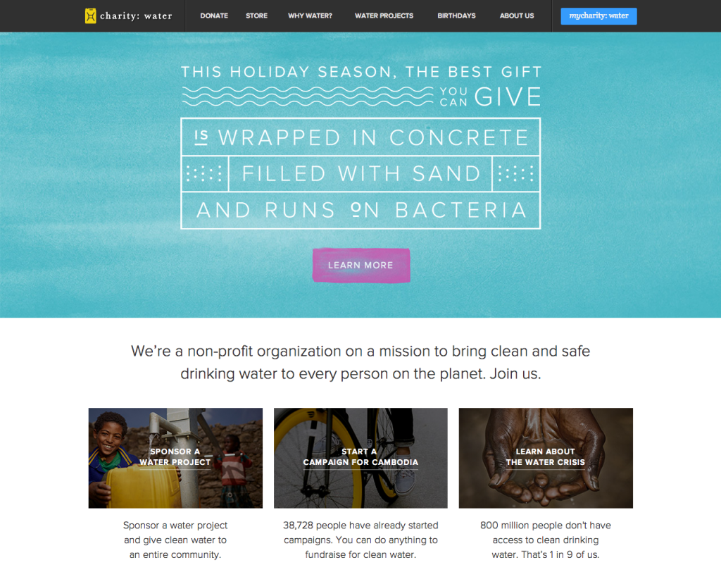 Website Design for Charities