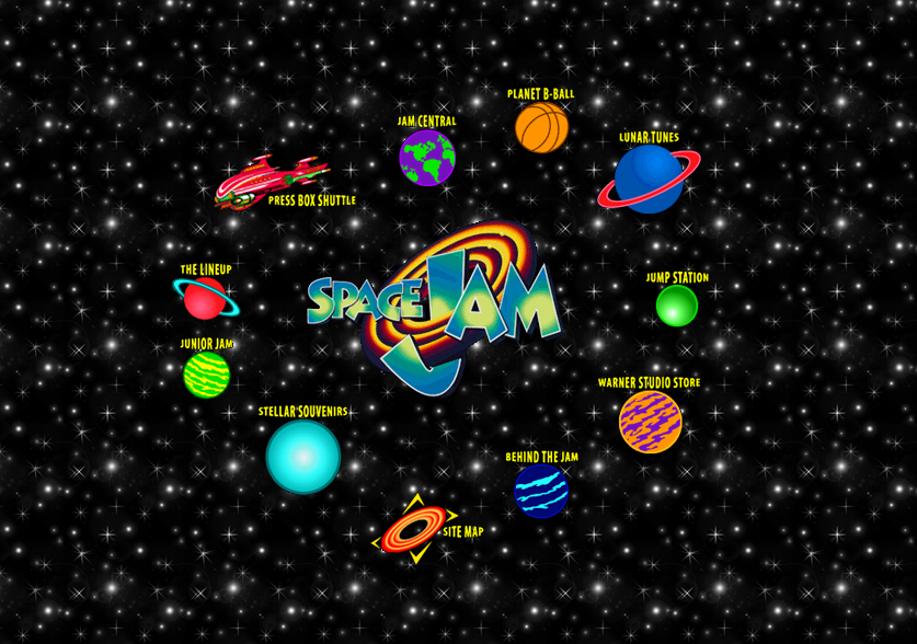 Space Jam Website