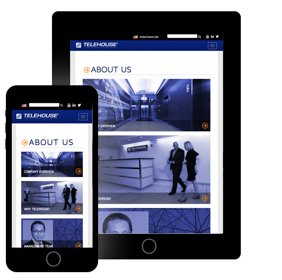 Telehouse-responsive design for-about-page-viewed-on-mobile