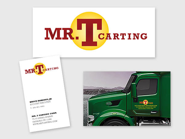 logo-design for Mr T Carting
