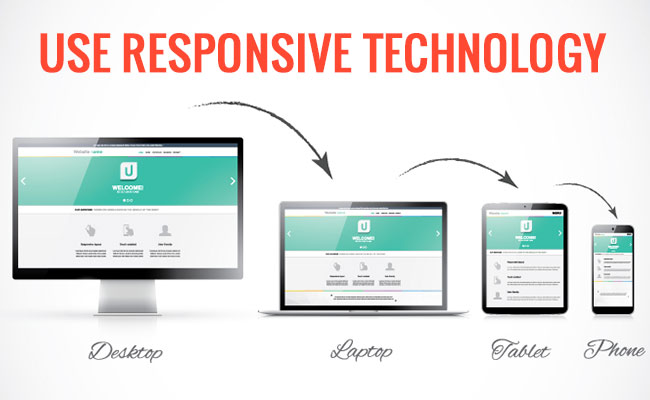 Use-responsive-technology