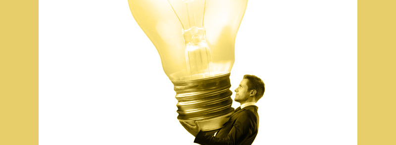 Big-Idea Giant Lightbulb