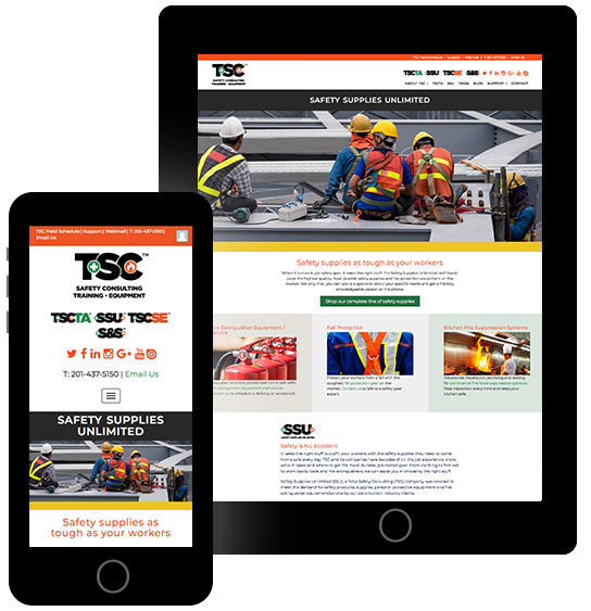 Total-Safety-Website-Design-Sub-Page-on-mobile